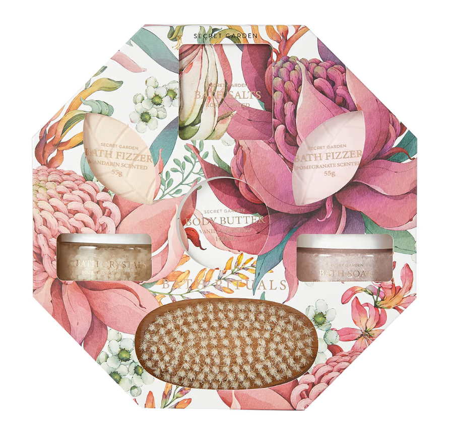 Secret Garden 7 Piece Bath Rituals | Chemo - Hats