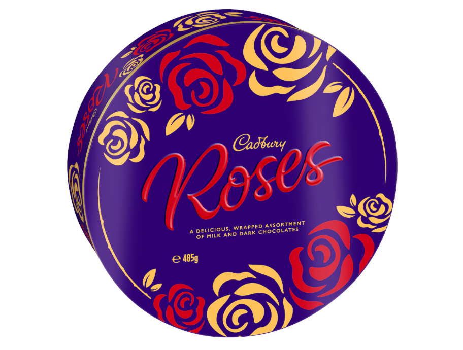 Roses Rtin Cadbury Roses Chocolate Tin 485g | Chemo - Hats