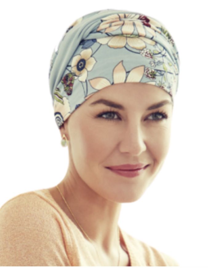 Shakti Turban Oriental Flowers