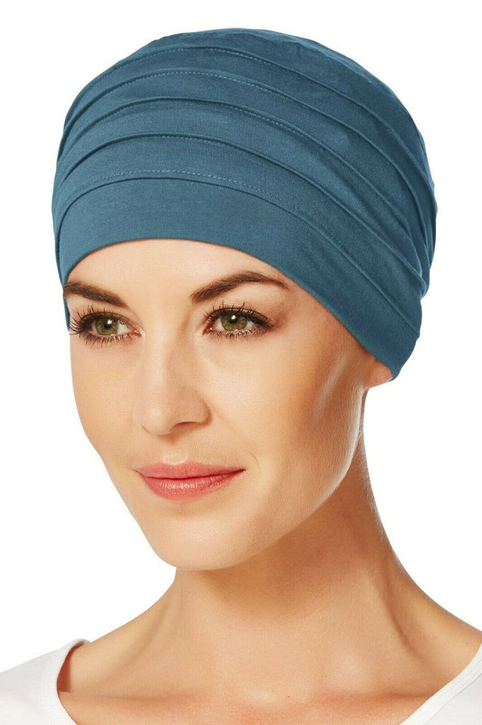 Christine Headwear - Yoga Turban Ocean Blue